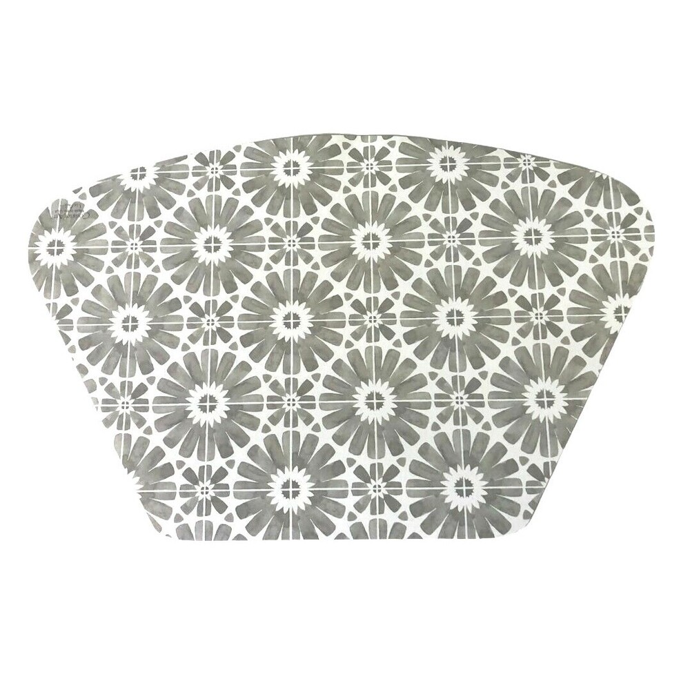 CounterArt Wedge Placemats Medallion for Round Table Set of 4 Beach Summer